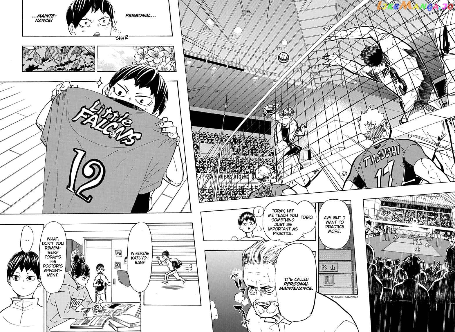 Haikyuu!!, Chapter 387 image 08
